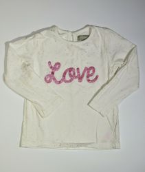 Långärmad tröja, storlek 86/92