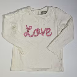 Långärmad tröja, storlek 86/92