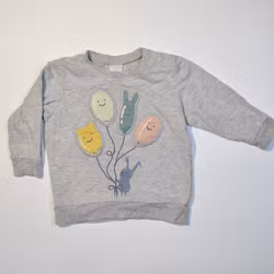 Sweatshirt, storlek 80