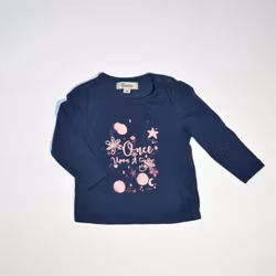 Långärmad tröja, storlek 80