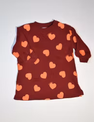 Sweatshirt klänning, storlek 86/92