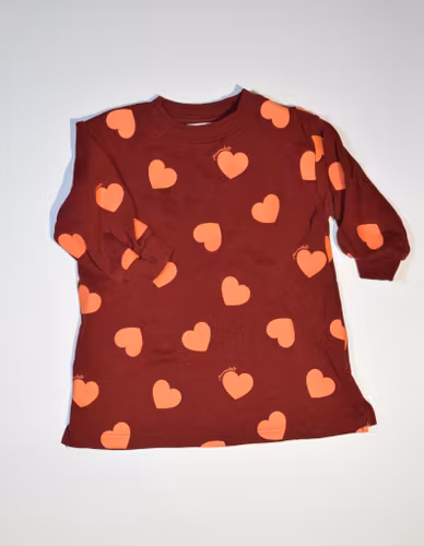 Sweatshirt klänning, storlek 86/92