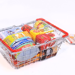 Kundkorg med leksaksmat 15 delar