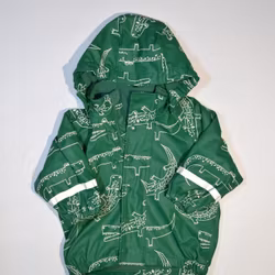 Fodrad regnjacka, storlek 80