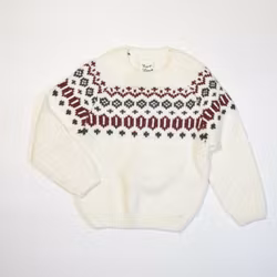 Stickad sweatshirt, storlek 92
