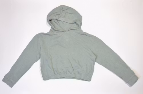 Cropped hoodie, storlek 134/140