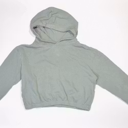 Cropped hoodie, storlek 134/140
