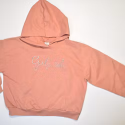 Cropped hoodie, storlek 134/140