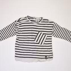 Långärmad tröja, storlek 80