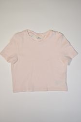 Ribbad crop top, storlek 146/152