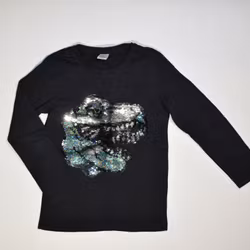 Långärmad tröja, storlek 122