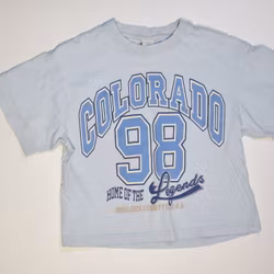 Crop top, storlek 128