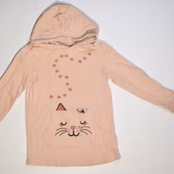 Sweatshirt klänning, storlek 110/116