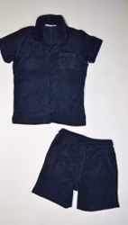 Piké tröja & shorts, storlek 122/128
