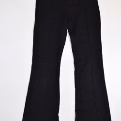 Utsvängda byxor, storlek 134