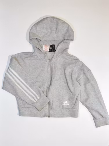 Croppad sweatshirt, storlek 140