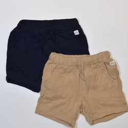 2-pack shorts, storlek 80