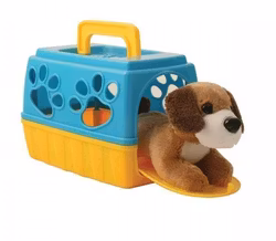 Gosedjur hund med bur