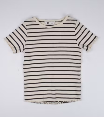 Ribbad T-shirt , storlek 110/116