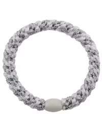 Kknekki White silver glitter Stripe