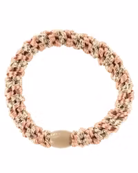 Kknekki Peach Coral-Beige glitter stripe