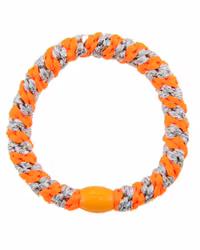 Kknekki Neon orange silver glitter Stripe