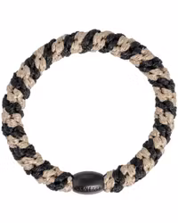 Kknekki Black-beige glitter stripe