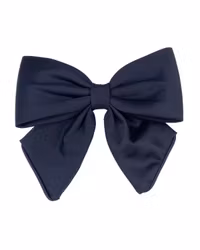 Luxury Satin bow Navy
