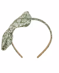 Hairband with bow mw Liberty Mortimer Green