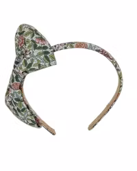 Hairband with bow mw Liberty Strawberry Tree Green