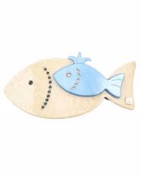 Fish clip Swarovski Handmade