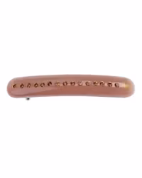 Rounded clip Swarovski Pink