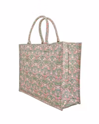 Tote bag mw Liberty Strawberry Thief organic