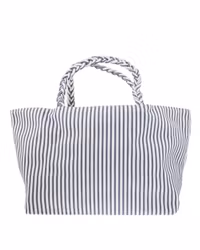 Shopper mw Ticking fabric