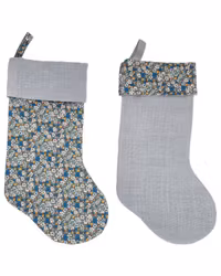 Christmas Stocking reversible mw Liberty Emma Louise