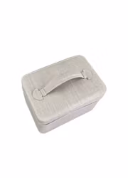 Beauty Box size L Belgian linen Beige