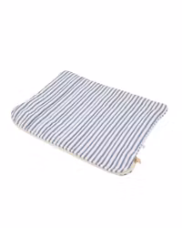 Mac cover mw Ticking stripe blue
