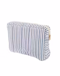 Pouch big mw Ticking stripe