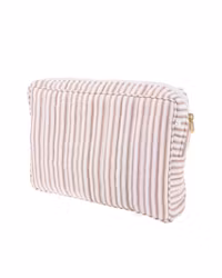 Pouch big mw Ticking stripe