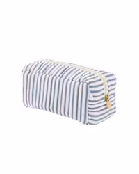 Pouch XS square mw Ticking stripe