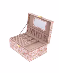 Jewelry box square mw Liberty Poppy and Daisy