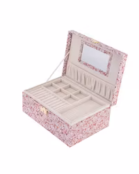 Jewelry box square mw Liberty Ava Pink