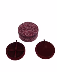 Jewelry box round mw Liberty Peal and Bud