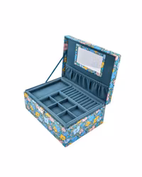 Jewelry box Square mw Liberty Meadow Song Blue
