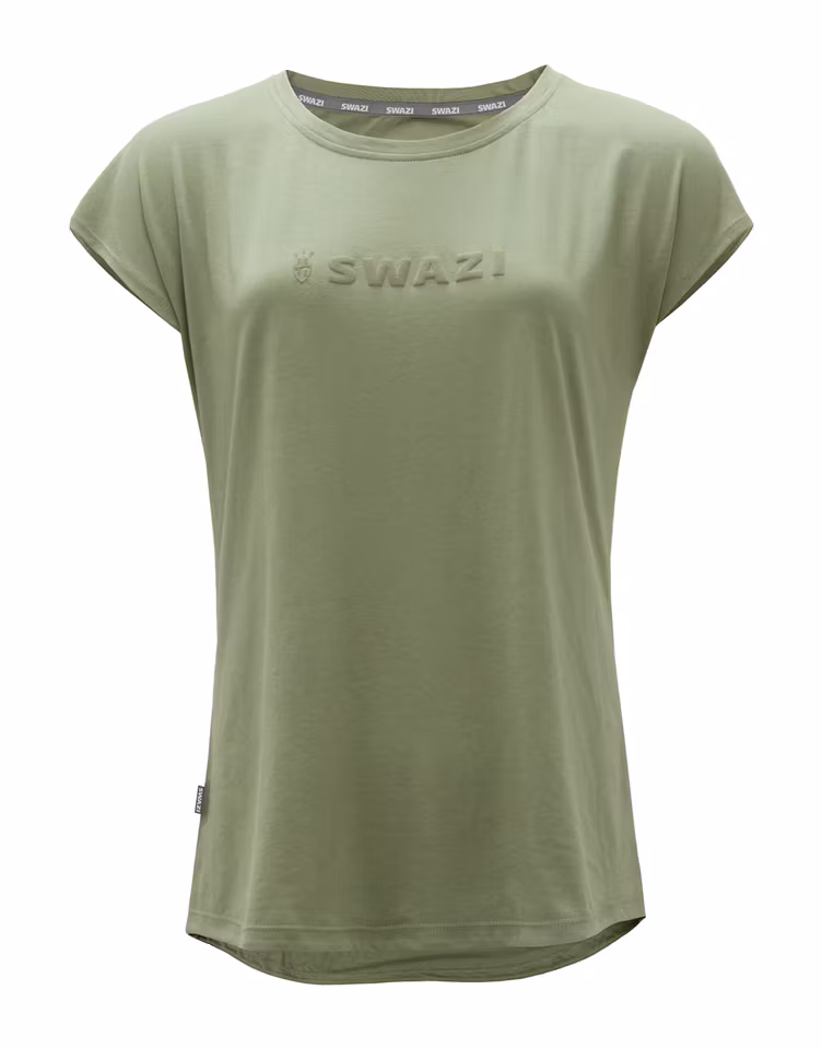 Swazi - Cap Sleeve Tee "Sage"- Dam