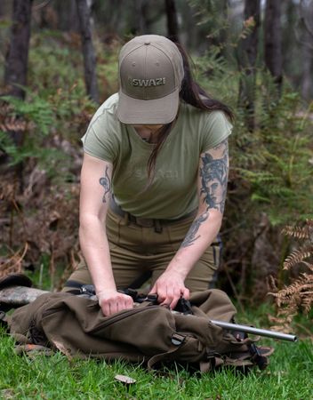 Swazi - Cap Sleeve Tee "Sage"- Dam