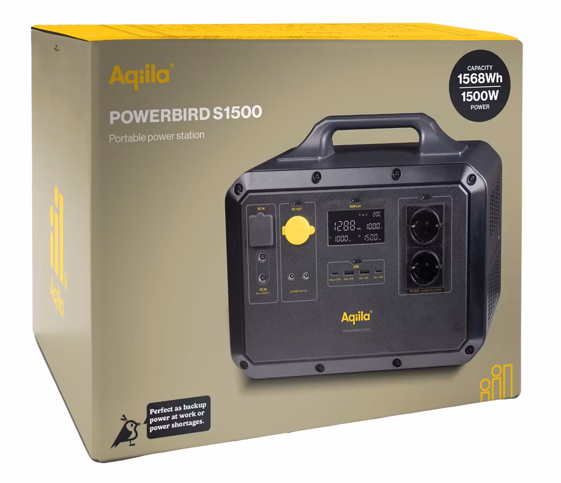 Aqiila Powerstation S1500 1568wh / 1500w