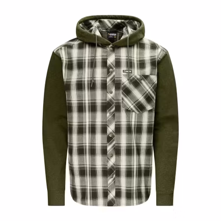 Swazi Apprentice flanellskjorta med huva