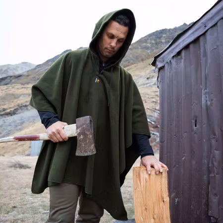 Swazi Poncho Villa fleeceponcho