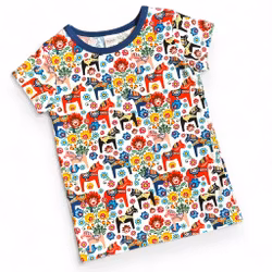 T-shirt, Dalahästar